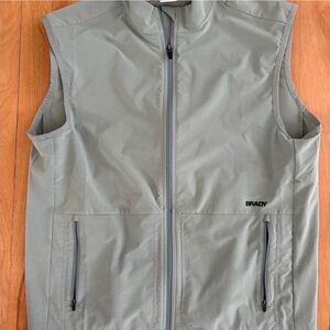 Brady Brand Mint Olive Green Training Vest Jacket Tom Brady Brand Medium